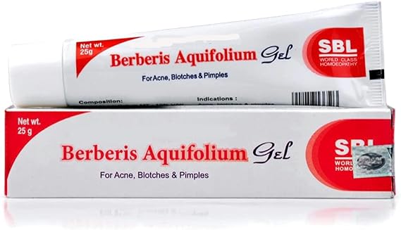 Jesica SBL's Berberis Aquifolium Gel - 25 gm |Pack of 1|