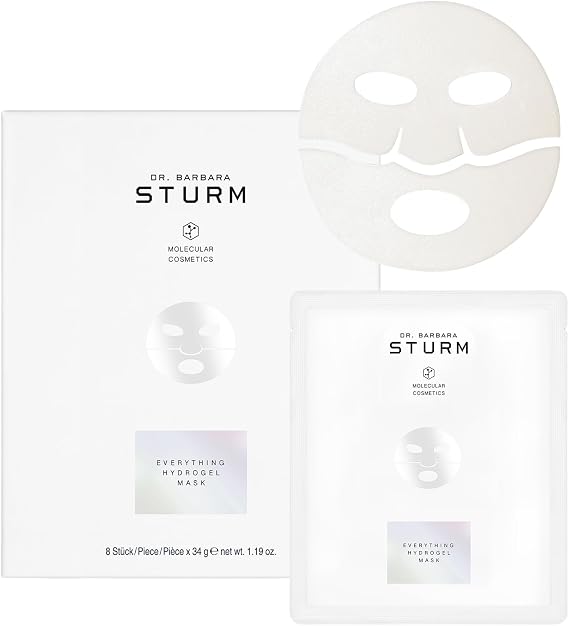 Everything Hydrogel Mask 8 Count, Plumping and Brightening Sheet Mask