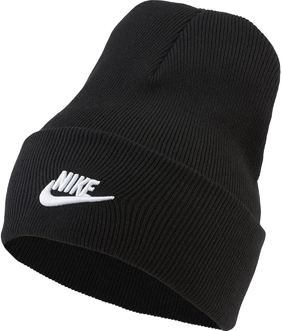 Nike Sportswear Utility Beanie, Black/White, One Size