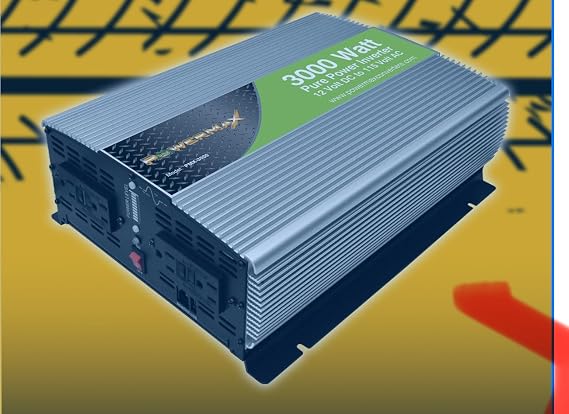 PowerMax PMX-3000-PSPT 3000W Pure Sine Inverter