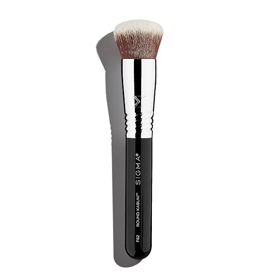 Sigma Beauty F82 Round KabukiTM Brush - Makeup Brush for Powder and Cream