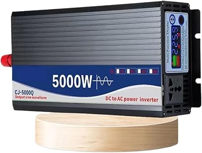 Pure Sine Wave Inverter DC 12V 24V 48V 60V to AC 220V Converter 3000W 4000W 5000W 50HZ 60HZ Automotive Power Car Solar Inverter Universal5000W,48V_110V60HZ