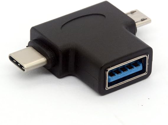 2in1 Micro USB 3.0 and 2.0 Type C OTG Adapter