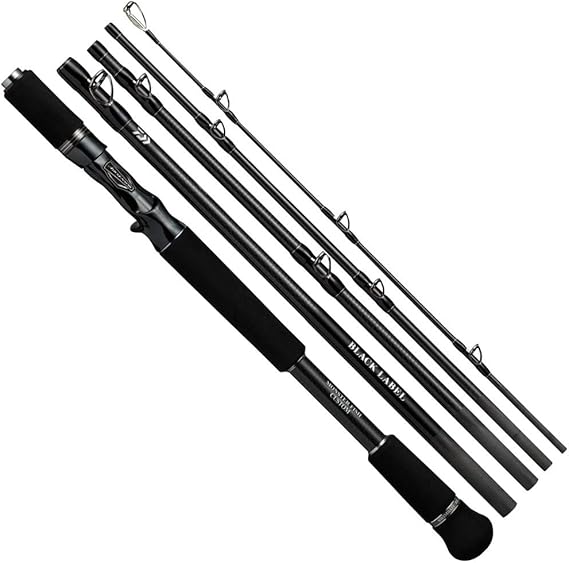 DAIWA 5-Piece Rod BLX TRVL Black Label Travel Various