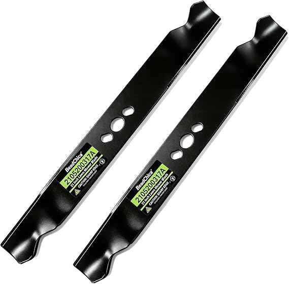 2105200317A 21 inch Mower Blade Compatible with Murray Hyper Tough Blackmax