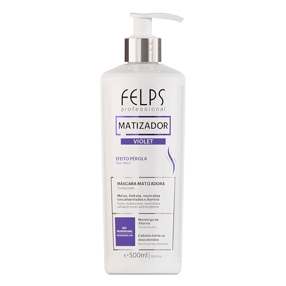 Felps Magic Clay 4K Pearl Effect Violet Tonalizer (500ml/16.9oz)