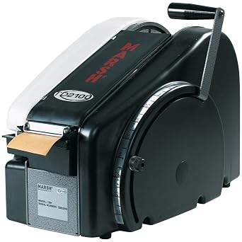 MARSH TD2100 Portable Manual Tape Dispenser with US Inch Increments, 18.9" Length x 10-1/2" Width x 13.7" Height