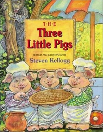 The Three Little Pigs: A Zany Retelling About a Waffle-Making Family and a Hungry Wolf for Kids (Ages 4-8)