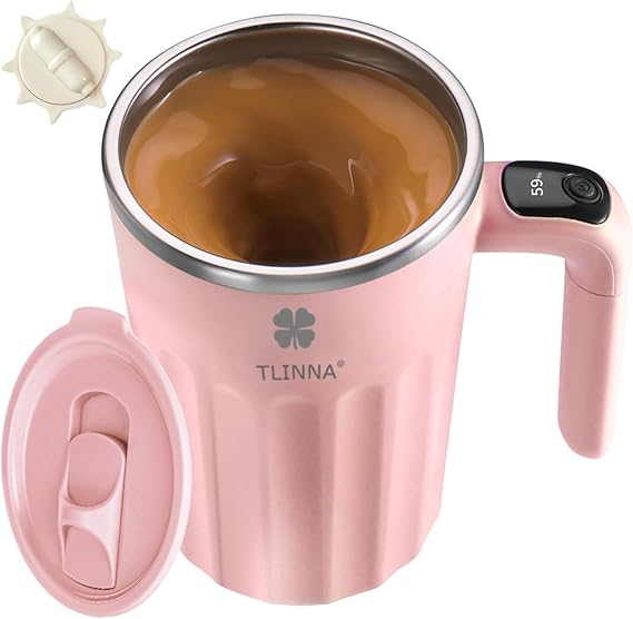 Self Stirring Mug,Self Stirring Coffee Mug,Suitable for Coffee, Milk, Cocoa and Other Beverages