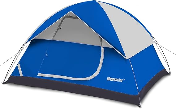 2-3 Man Tent, Camping Tent Waterproof for 2-3 Person Dome Tent Lightweight Easy Set Up with Carry Bag for Outdoor Garden Backpacking Hiking Travel