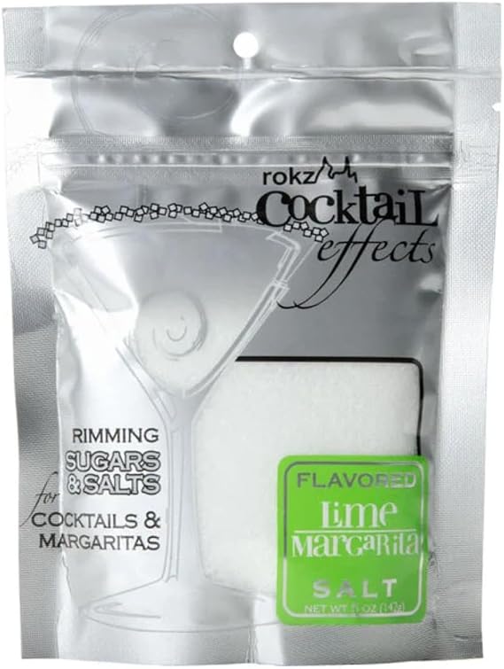 Rokz White Margarita Salt Drink Rimmer, 5 Ounce