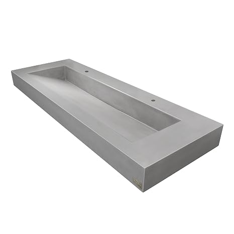 60" ADA Floating Concrete Ramp Sink