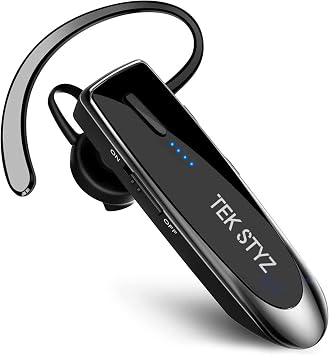 Bluetooth 5.3 Headset Compatible with Honor Magic V2 Wireless Earpiece, IPX5 Waterproof, Dual Microphones, Noise Reduction, 60 Days Standby + 22Hrs HD Talk Time!