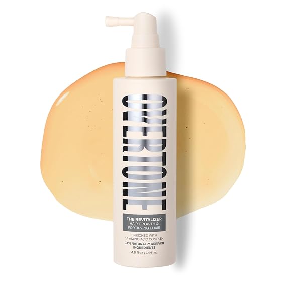 OVERTONE The Revitalizer Hair Growth and Fortifying Elixer, 144 mL