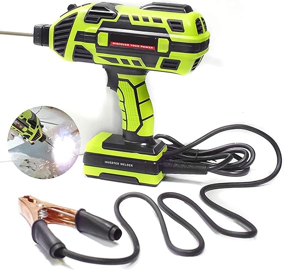 Portable ARC Welder Gun,Upgraded Welding Machine, IGBT Standing Handheld Welding Machine, 6 Variable Current Adjusable