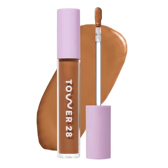 Tower 28 Swipe Serum Hydrating Concealer, 16 Deep/Neutral (0.22 oz)