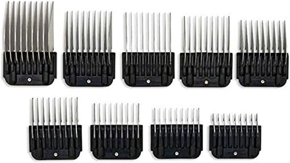 Geib Clip-On SS Comb Set (9 Pack)