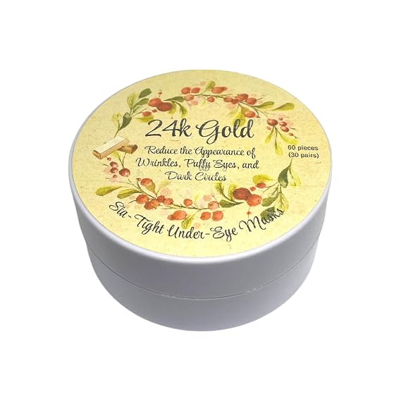 24k Gold Eye Gel Patches are soothing, refreshing, anti-aging and reduce the appearance of wrinkles, dark circles, and puffiness under the eyes.