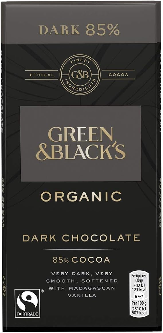 Green & Blacks | 85% Dark Chocolate | 6 X 90G