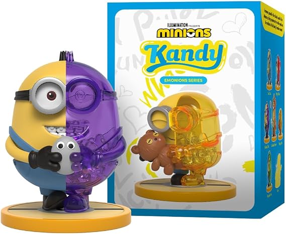 Mighty Jaxx Kandy Minions: Emonions | Blind Box Toy Collectible Figurines | One Pack - Contains One Random Figure