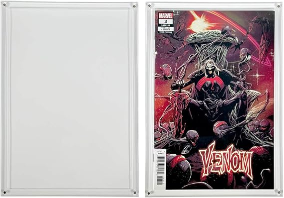 MALKO Modern Comic Book Acrylic Slab Display Case - Current Comics Magnetic Showcase - 2 Pack