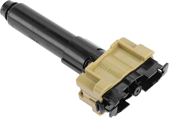 Headlight Washer Nozzle Front Driver Side Headlight Headlamp Washer Nozzle Jet Sprayer No.8520860100 for Toyota Land Cruiser 2013-2017 Plastic Black, Black, Beige