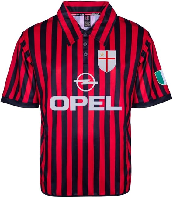 Score Draw AC Milan 2000 Centenary Retro Football Shirt