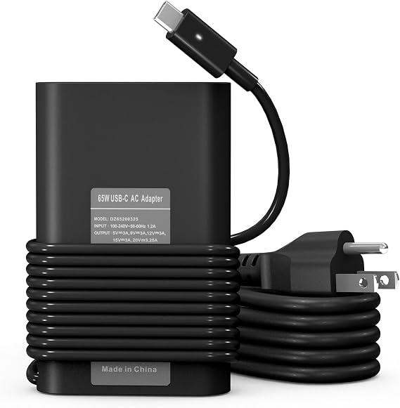 ROAYEWEY Replacement for 65W Dell Laptop Charger USB C Compatible with Dell 5420 5520 7420 5430 7430 7330 7340 5320 7320 5290 2in1,XPS 13 9360 9320 7390 2in1 9350 9380 9370 9310 9300