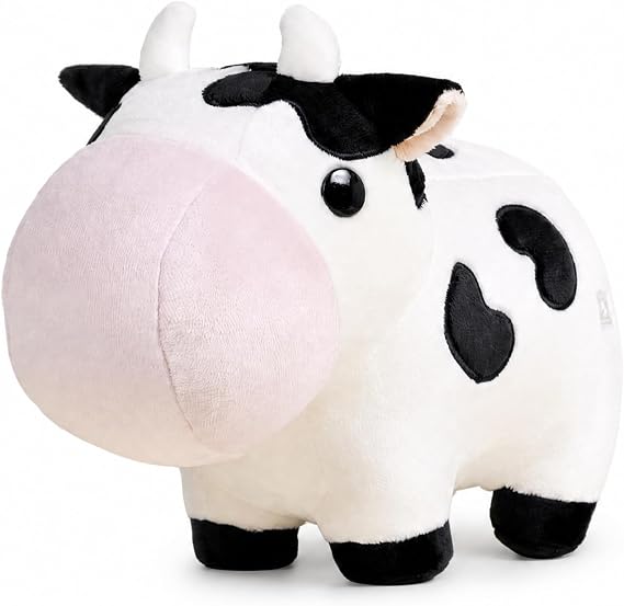 Bellzi Cow Cute Stuffed Animal Plush Toy - Adorable Soft Cow Toy Plushies and Gifts - Perfect Present for Kids, Babies, Toddlers - Mooi