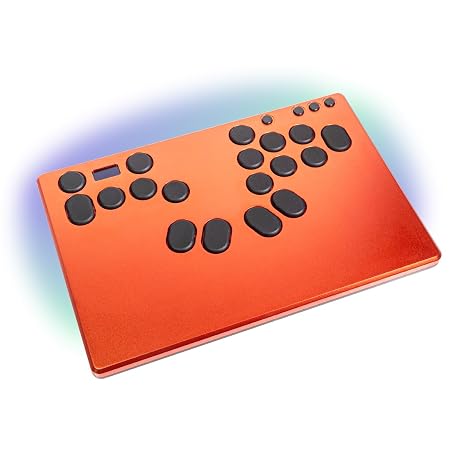 TIKITAKA M5 Leverless Controller - 0.8mm Ultra-Fast PandaV Switches, Aluminum Alloy Frame Game Controller for Street Fighter 6, Compatible with PS4/PS3/PC/Switch