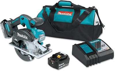 Makita XSC02T 5.0 Amp 18V LXT Lithium-Ion Brushless Cordless 5-78 Metal Cutting Saw Kit