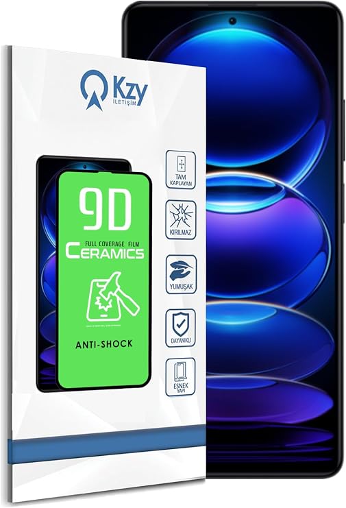 KZY Contact Xiaomi Redmi Note 12 Pro Fully Coated Ceramic Nano Flexible Screen Protector Glass Compatible with 5G
