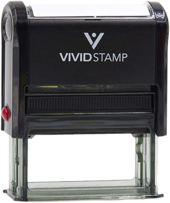 Urgent TIME Sensitive Self Inking Rubber Stamp (Black Ink) - Medium