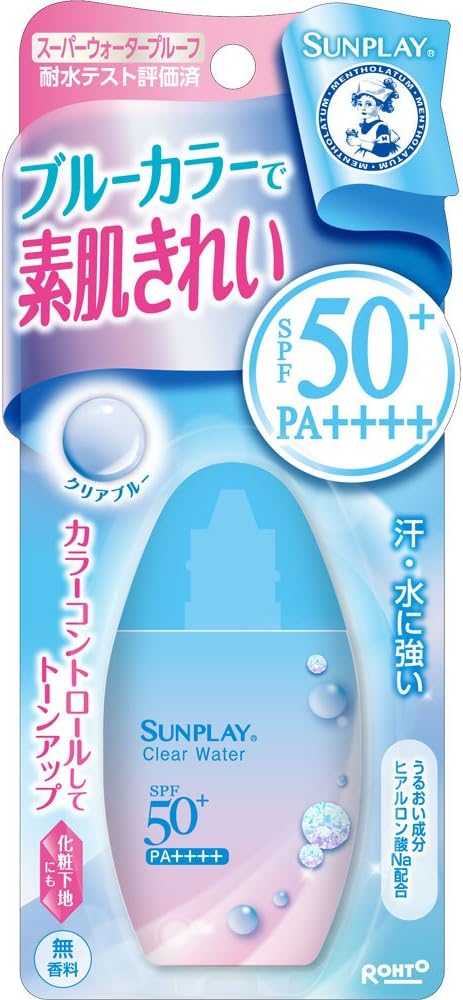 Mentholatum Sunplay Clear Water Sunscreen with Color Control SPF50+ 30g