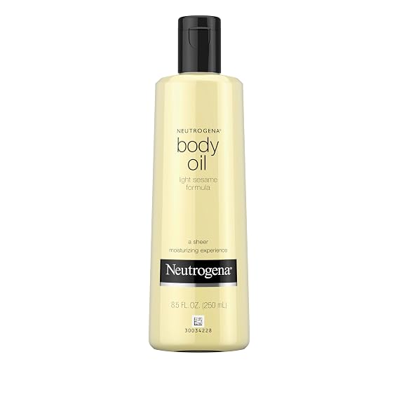 Neutrogena Body Oil Light Sesame Formula, 8.5 fl oz