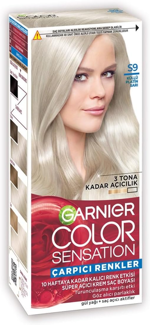 Garnier Stunning Colors S9 Ashy Golden Blonde Hair Dye