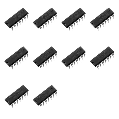 10pcs SN74LS00N Quadruple 2-Input Positive-Nand Gates,Dip-14.