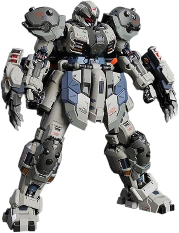 SYXLCYGJ 1/100 MOSHOW Mecha Buildable Free Mech Action Figure, Foxhound Squadron Destructive Alloy Joint 7.87" Collectible Mech Action Figure Kit (Excellent Class Butcher Melee Combat )