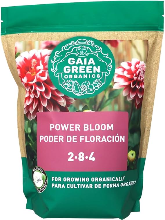 Gaia Green 2-8-4 Power Bloom 2kg - Ideal for Larger Flowers More Tomatoes and Healthier Plants