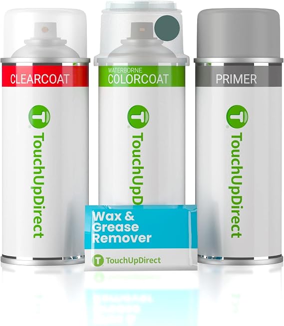 TouchUpDirect JUG Jungle Green Compatible with Kia Exact Match Touch Up Paint Aerosol - Preferred Kit