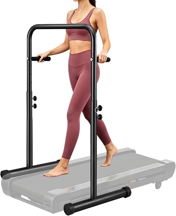 Walking Pad Handle Bar Only, 24.4In Wide Walking Pad Handrail Attachment