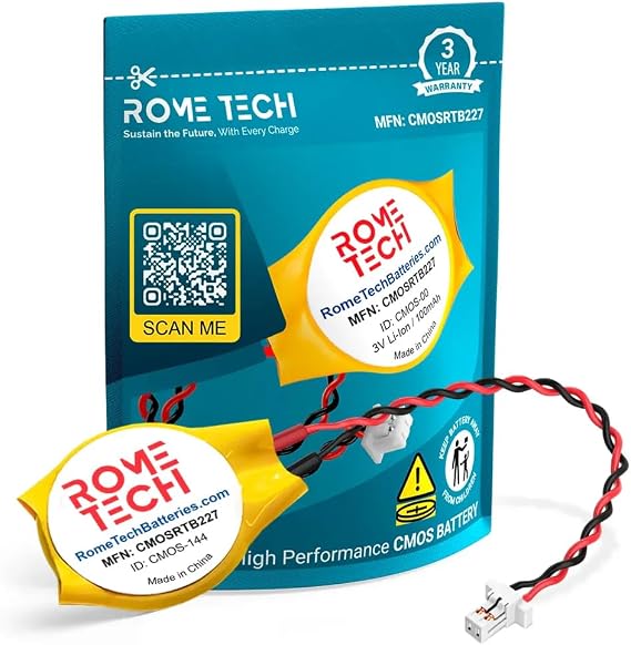 Rome Tech ML2020 CMOS Battery for Raspberry Pi 5