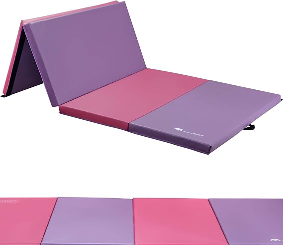 Gymnastics Mat Cheese Wedge Mat Octagon Tumbler, Multi-Size Skill Shape Tumbling Mat, Handsprings, Backbend, Somersault, Wrestling