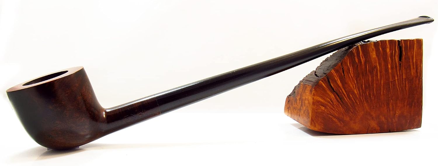 New Briar Pipe Churchwarden Lord 3, Exclusive Style Long 260mm10.2 Handcarved, Designed for Pipe Smokers