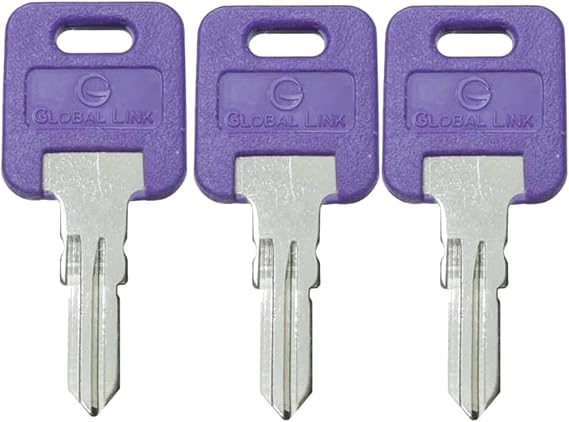 3 Pack of Global Link RV Keys Select Your Key Code (G364)