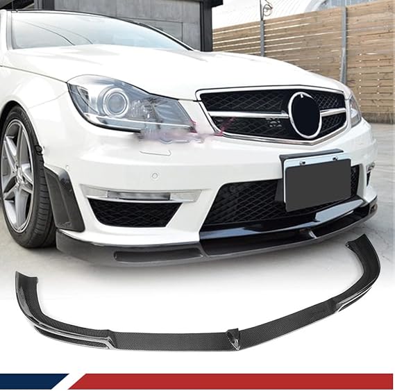 Carbon Fiber Front Lip for Mercedes Benz C Class W204 C204 C63 2012-2014