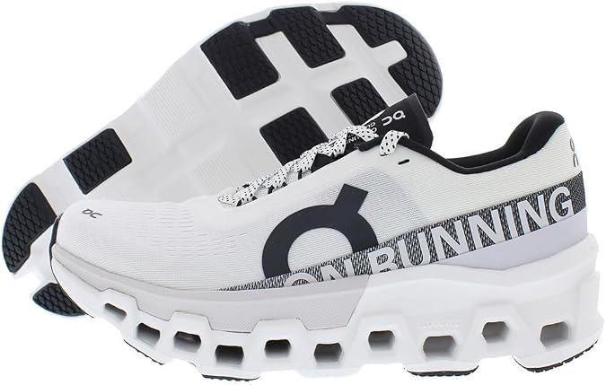 On Women's Cloudmonster 2 Running Shoes, Undyed/Frost, 8.5 US