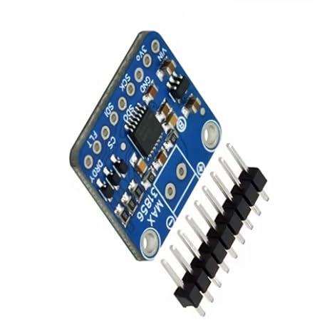 Thermocouple Module, MAX31856 Industrial Amplifiers Board, High Stackable Design, AntiInterference Circuitry Multiple Type Spi/i2c Interface Board