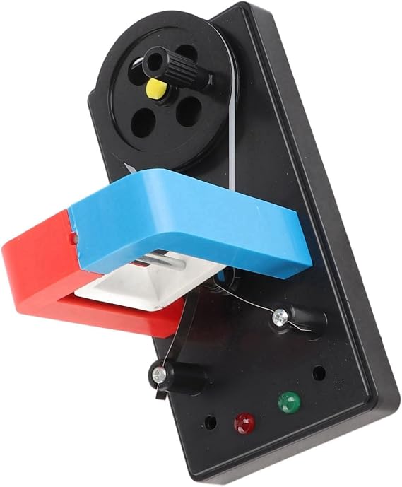 Electric Motor Kit, Hand Crank Generator Physical Teaching Demonstration Motor Hand Crank Generator Educational Experiment Generator Model
