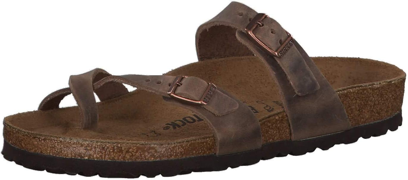 Birkenstock Mayari Oily Leather Women's Flip Flops